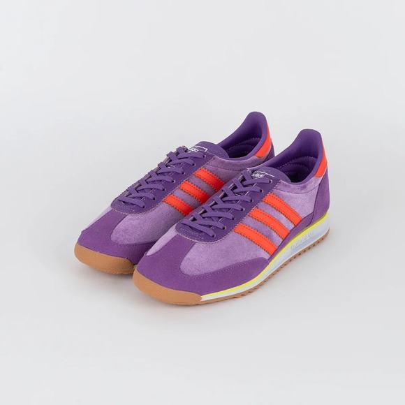 8W - [NEW] Women's adidas SL 72 OG Shoes 'Purple' JI0194 - Picture 3 of 5